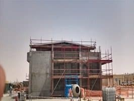 Construction of Hydro Test Shop at KHPD